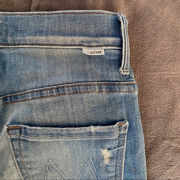 COPY - MOTHER Insider Crop Step Fray Jeans - Picture 4 of 12